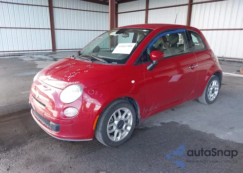 2015 Fiat 500 Pop из США, поврежденный, VIN 3C3CFFAR0FT528312